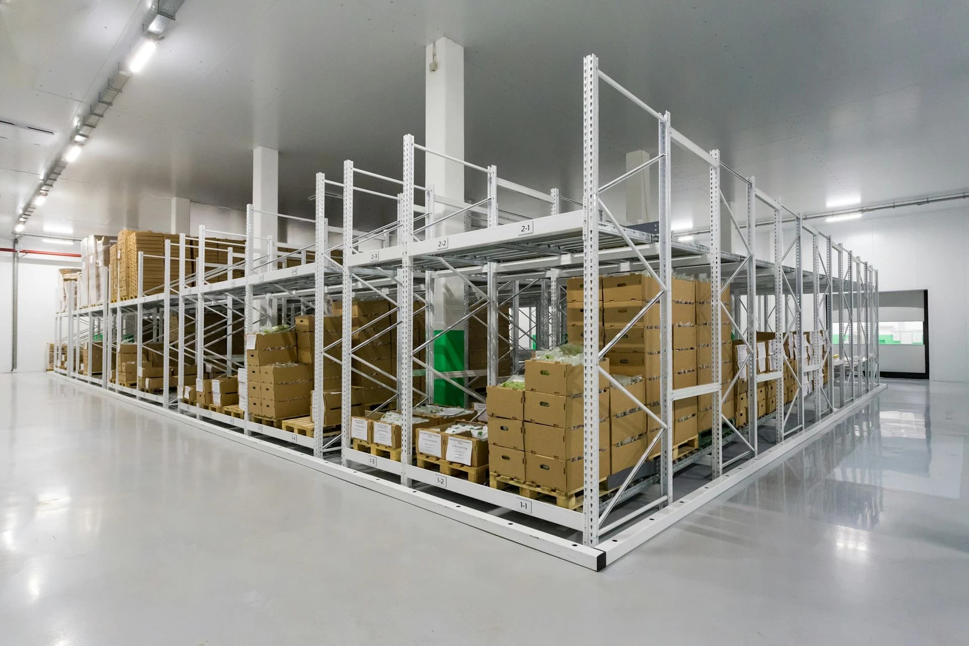 Industrial warehouse cleaning