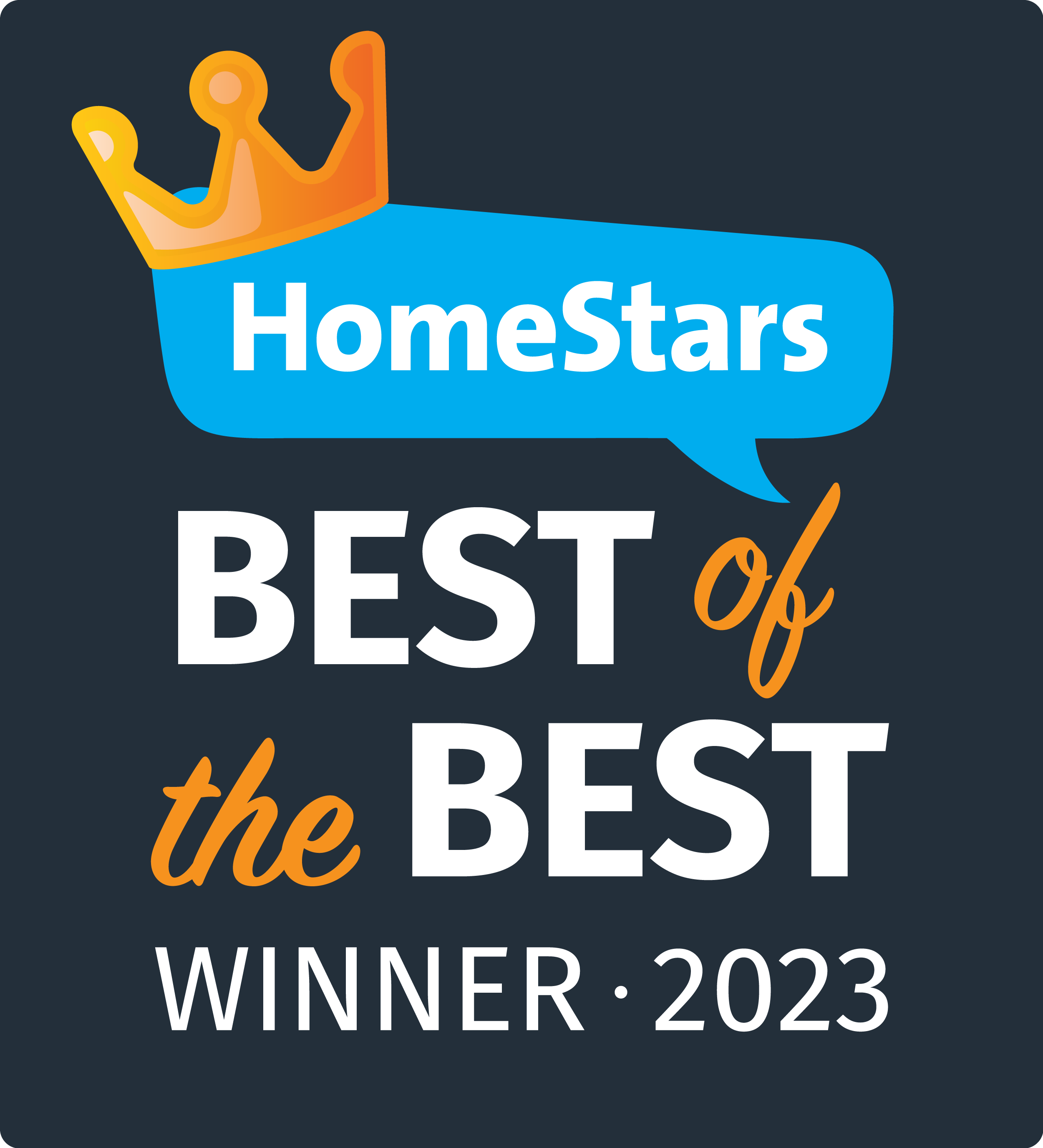 HomesSars Best of the Best award 2023